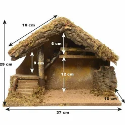 Crèche De Noël|KAEMINGK Crèche de Noël vide (H29 cm) Saint-Maxime