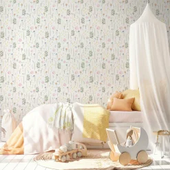 Décoration Murale Adhésive|MOTIF Décoration murale adhésive (130 x 260 cm) Primavera Multicolore