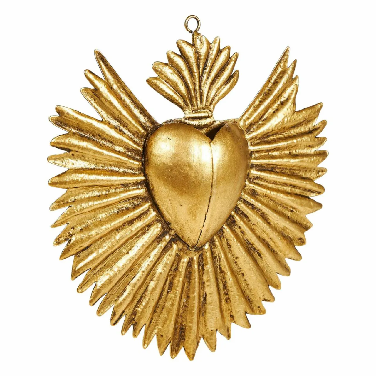 Toile, Cadre, Déco Murale|OSTARIA Décation murale métal (H18 cm) Exvoto Or