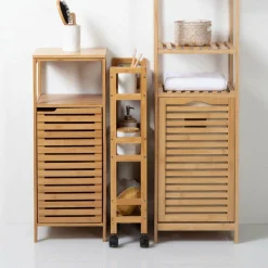 Desserte, Meuble|ATMOSPHERA Desserte 3 niveaux bambou (H74,5 cm) Pia Naturel