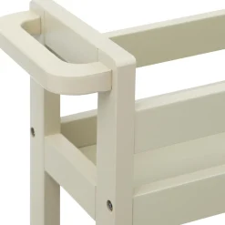 Desserte, Meuble|ATMOSPHERA Desserte à roulettes 3 niveaux (40 x 15 x 75 cm) Colorama Beige