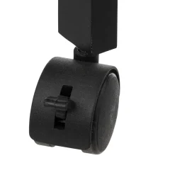 Desserte, Meuble|ATMOSPHERA Desserte à roulettes 3 niveaux (40 x 15 x 75 cm) Colorama Noir