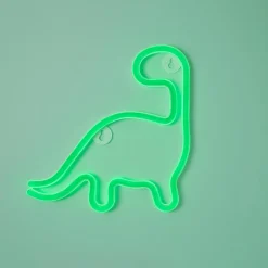Luminaire Enfant|OSTARIA Dinosaure lumineux néon enfant (H23 cm) Vert