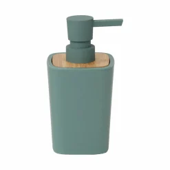 Accessoire Salle De Bain|TENDANCE Distributeur de savon Evy Vert sauge