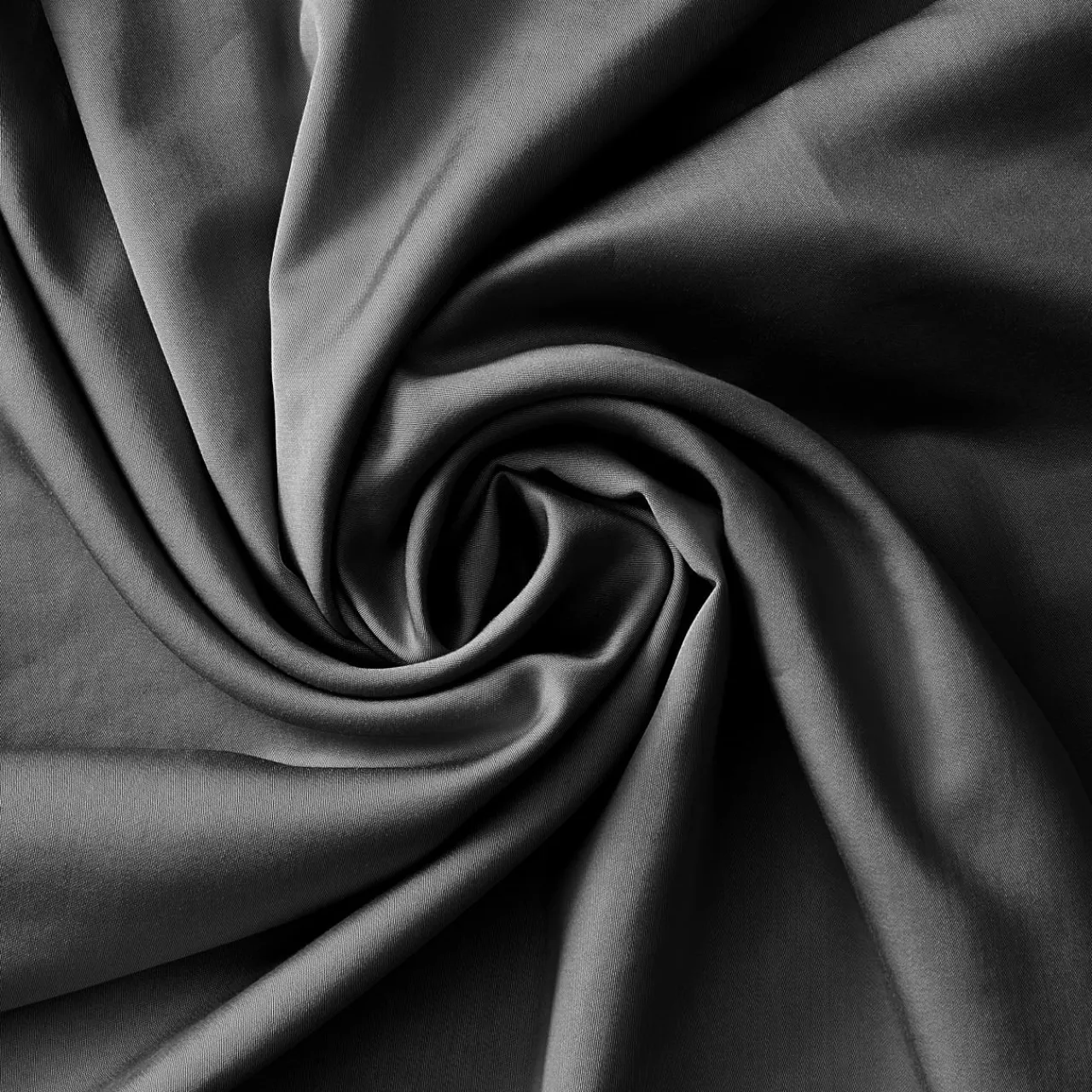 Drap Housse|EMINZA Drap housse satin de bambou (140 x 190 cm) Sienna Noir