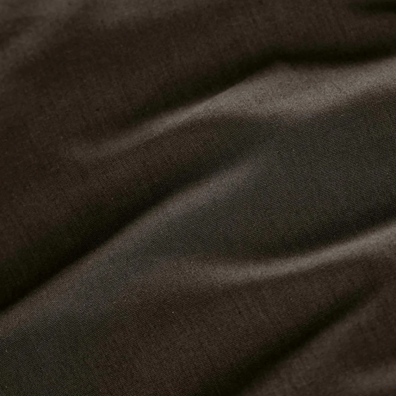 Drap Plat|EMINZA Drap plat percale de coton (240 x 300 cm) Cali Noir