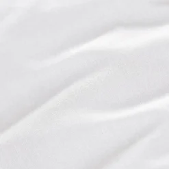 Drap Plat|EMINZA Drap plat percale de coton (270 x 300 cm) Cali Blanc