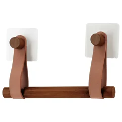 Accessoire Wc|TENDANCE Dérouleur de papier toilette adhésif Season Color Caramel