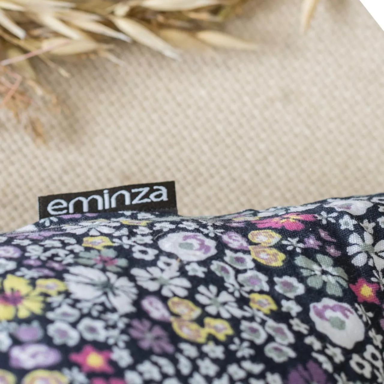 Couvre-Lit Et Édredon|EMINZA Edredon gaze de coton (90 x 200 cm) Elya Violet