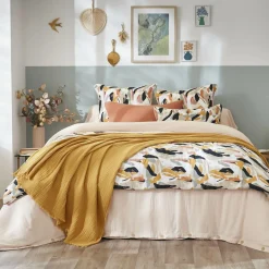 Couvre-Lit Et Édredon|EMINZA Edredon gaze de coton (90 x 200 cm) Mathilda Mullticolore Multicolore