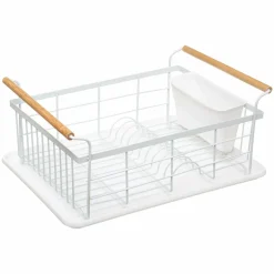 Egouttoir, Planche À Découper|5 Five Simply Smart Egouttoir en métal (43 x 32 cm) Modern Blanc