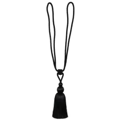 Embrasse, Pince Et Anneaux|LUANCE Embrasse rideau (80 cm) Napoléon e Noir