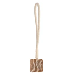 Embrasse, Pince Et Anneaux|LUANCE Embrasse rideau bois Zebra Beige