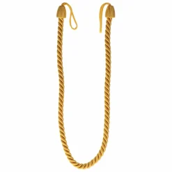 Embrasse, Pince Et Anneaux|LUANCE Embrasse rideau Coralie Jaune