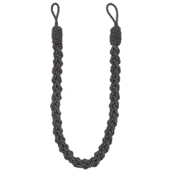 Embrasse, Pince Et Anneaux|LUANCE Embrasse rideau corde (74 cm) Jonas e Gris