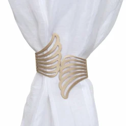 Embrasse, Pince Et Anneaux|LUANCE Embrasse rideau manchette Angel Or