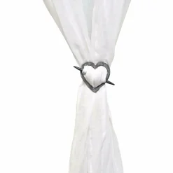 Embrasse, Pince Et Anneaux|LUANCE Embrasse rideau Suzon Gris Anthracite