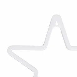 Guirlande Et Déco Lumineuse|Toile, Cadre, Déco Murale|OSTARIA Enseigne lumineuse néon à piles (H26,8 cm) Étoile Jaune