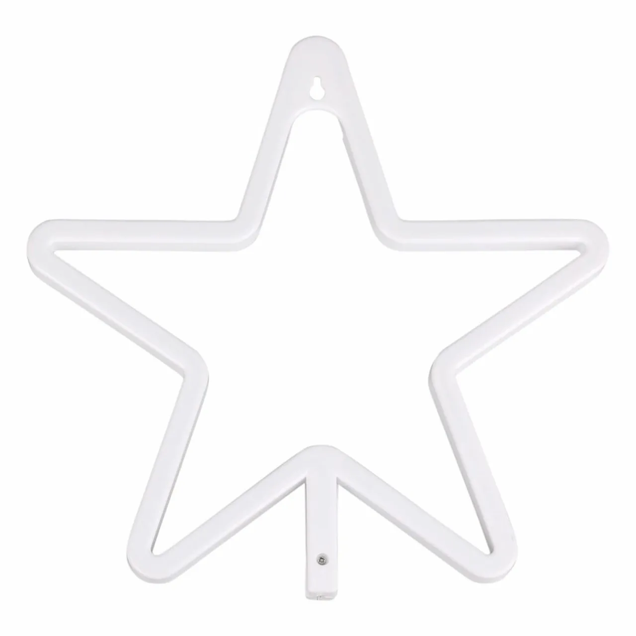 Guirlande Et Déco Lumineuse|Toile, Cadre, Déco Murale|OSTARIA Enseigne lumineuse néon à piles (H26,8 cm) Étoile Jaune