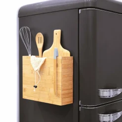 Rangement Et Organisateur|ATMOSPHERA Etagère murale aimantée (35 x 9 cm) Siao Naturel Bois