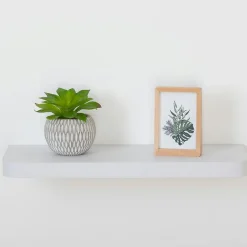 Etagère, Meuble Modulable|Étagère Murale|5 Five Simply Smart Etagère murale en bois (60 cm) Coins arrondis Fixy he Blanc