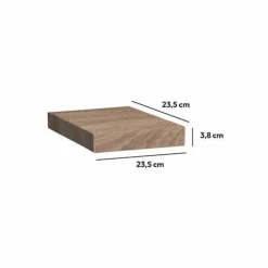 Etagère, Meuble Modulable|ATMOSPHERA Etagère murale en (23,5 cm) Fixy Naturel Bois