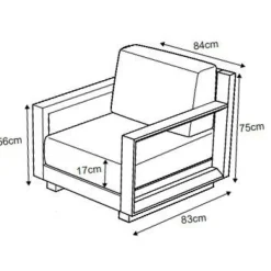Fauteuil Détente|Canapé, Fauteuil Et Table Basse|MOBELLIA Fauteuil de jardin détente en aluminium Elba Gris anthracite et gris clair Anthracite - Gris Clair
