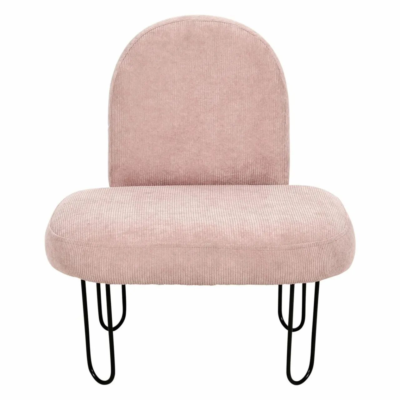 Petit Meuble Enfant|OSTARIA Fauteuil enfant velours (H50 cm) Augustin Rose