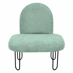 Petit Meuble Enfant|OSTARIA Fauteuil enfant velours (H50 cm) Augustin Vert