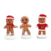 Personnage Et Accessoire Pour Village|FEERIC LIGHTS Figurines Pain d'épices (H5 cm) Biscuits de Noël