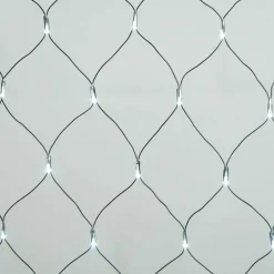 Guirlande Lumineuse|KAEMINGK Filet lumineux à piles 1,80 m 192 LED Durawise Blanc froid