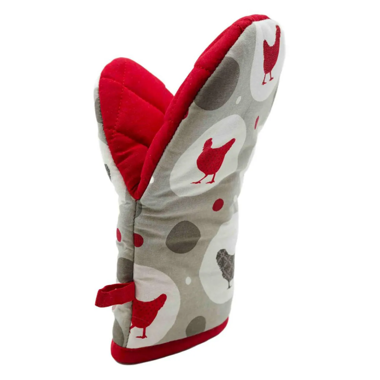 Accessoire Cuisine|douceur d'intu017drieur Gant de cuisine (24.5 x 14.5 cm) Suzette Rouge