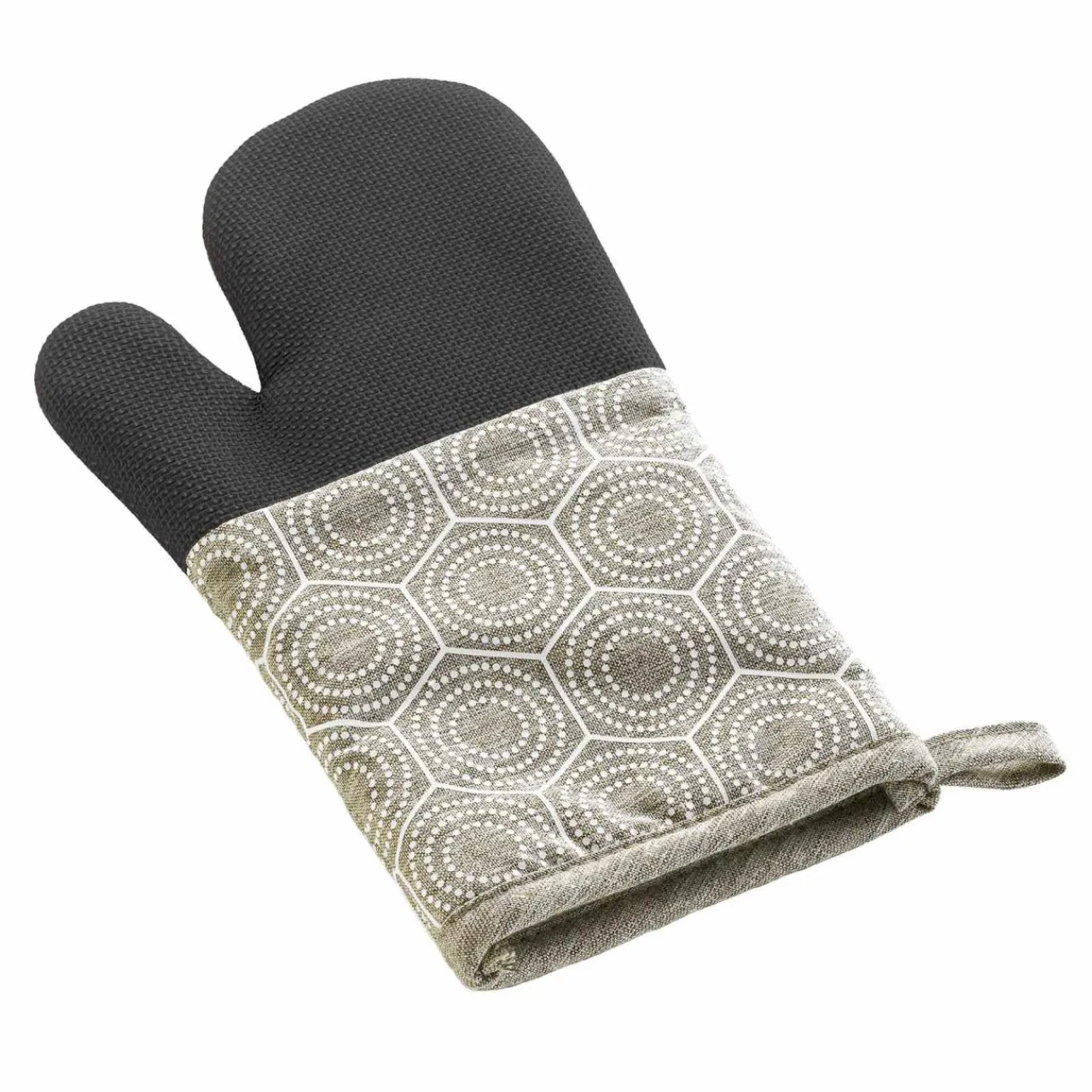 Accessoire Cuisine|douceur d'intu017drieur Gant de cuisine ambidextre coton (30x18 cm) Alveis Beige