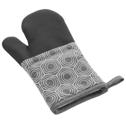 Accessoire Cuisine|douceur d'intu017drieur Gant de cuisine ambidextre coton (30x18 cm) Alveis Gris Anthracite