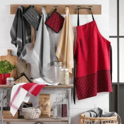 Accessoire Cuisine|DOUCEUR D'INTERIEUR Gant et manique coton recyclé Cuisiline Beige