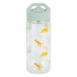 Objet Déco Enfant|OSTARIA Gourde enfant plastique (17,5 cm) Dino e Vert