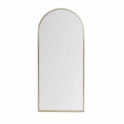Miroir|EMINZA Grand Miroir à poser en métal (H180 cm) Dallas Dé Or