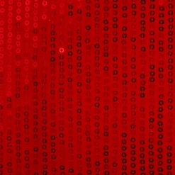 Personnage, Objet Grand Format|Décoration De Sapin|JJA Grand nœud de Noël (H47 cm) Prestige sequins Rouge