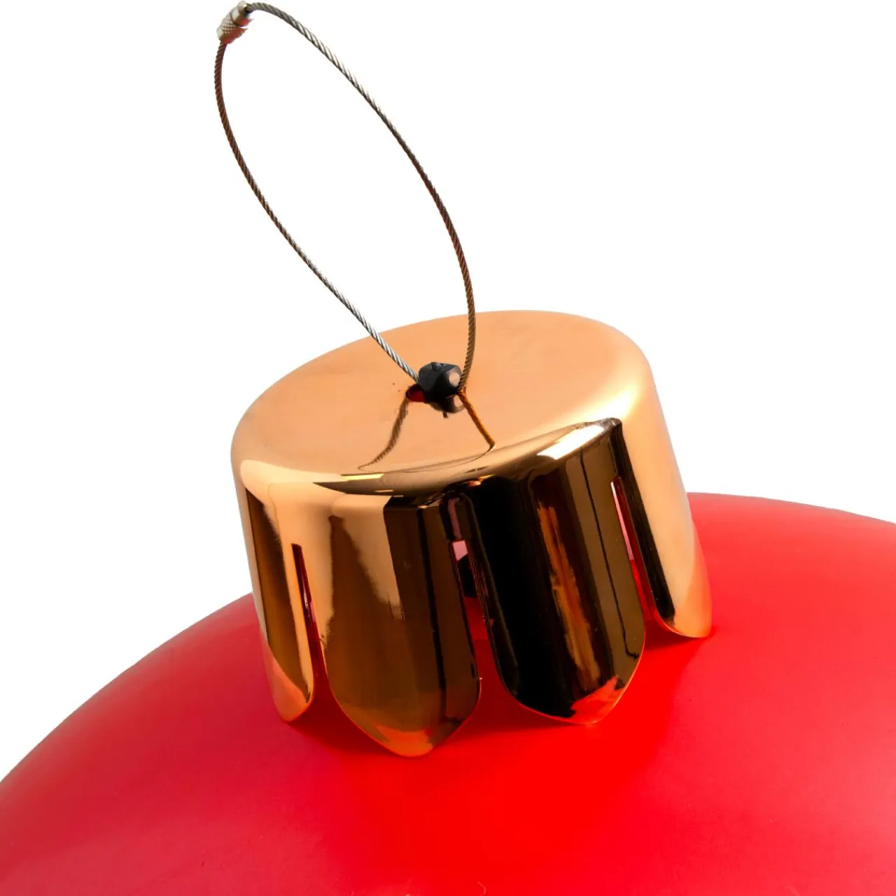 Boule Grand Format|Déco Et Objet De Noël|KOOPMAN Grande boule de Noël gonflable (D45 cm) Rouge