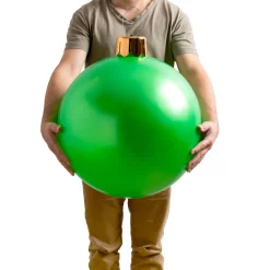 Boule Grand Format|Déco Et Objet De Noël|KOOPMAN Grande boule de Noël gonflable (D45 cm) Vert