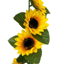 Plante Artificielle|Atmosphera, cru017dateur d'intu017drieur Guirlande artificielle tournesol (180 cm) Naki Jaune