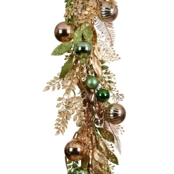 Guirlande De Sapin|KAEMINGK Guirlande déco (150 cm) Majesty et doré Vert