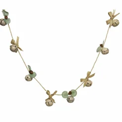 Guirlande Déco|Guirlande De Sapin|KAEMINGK Guirlande déco (1,16 m) Clochettes de Noël Beige