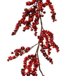 Guirlande En Sapin Artificiel|KAEMINGK Guirlande de baies (130 cm) Marylebone Rouge