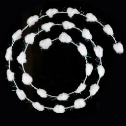 Guirlande De Sapin|Feeric Lights & Christmas Guirlande de boules de neige (250 cm) Alaska Blanc