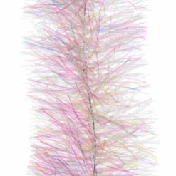 Guirlande De Sapin|KAEMINGK Guirlande de Noël (D7,50 cm) Alpine XL Blanc irisé