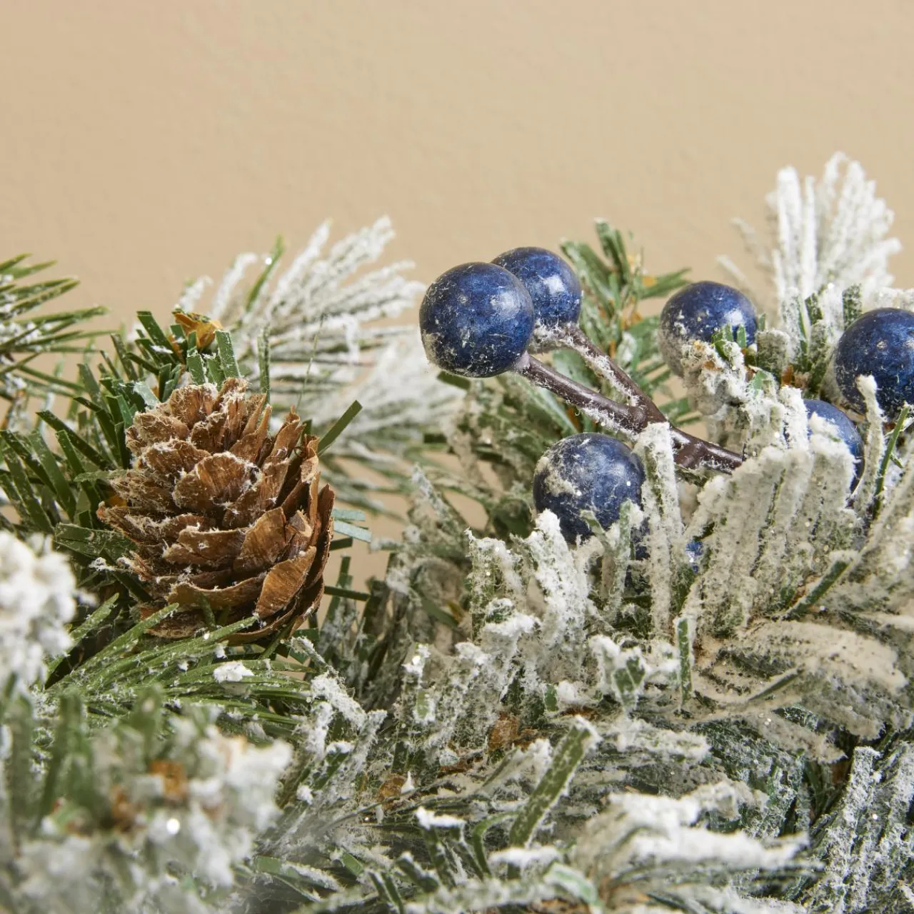 Guirlande En Sapin Artificiel|KAEMINGK Guirlande de sapin (270 cm - D20) Aspen Vert enneigé Sapin enneigé