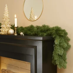 Sapin Grande Taille|Guirlande En Sapin Artificiel|EMINZA Guirlande de sapin (300 cm - D25) Utah Luxe Vert sapin Sapin vert