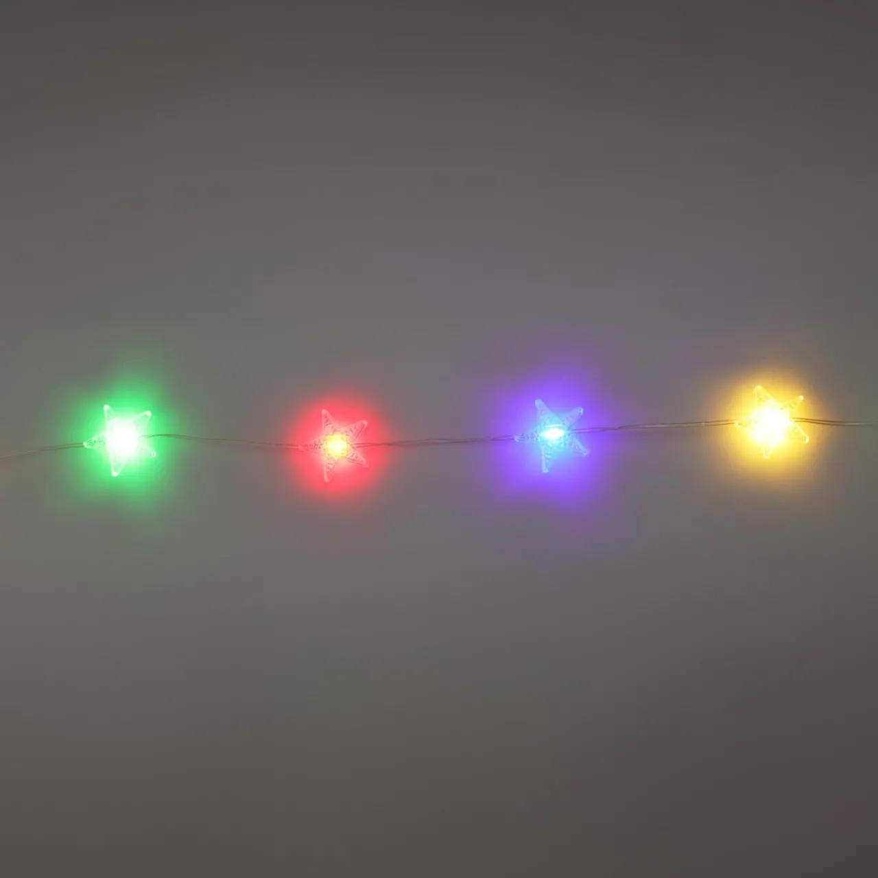 Guirlande Déco|Guirlande Lumineuse|KOOPMAN Guirlande lumineuse 100 LED (12,90 m) Star Multicolore