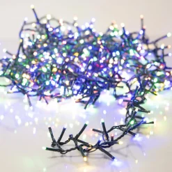 Guirlande Lumineuse Grand Format|Guirlande Lumineuse|KAEMINGK Guirlande lumineuse 45 m 2000 LED câble vert Luxe Multicolore Multicolore - câble vert